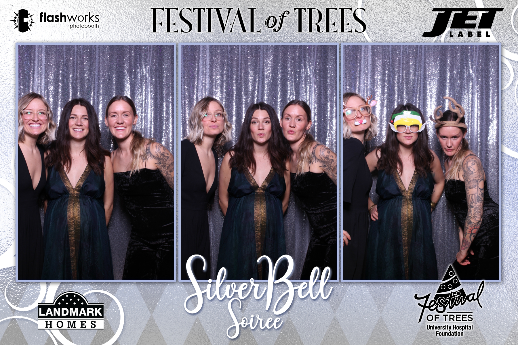 Festival of Trees Silver Bell Soiree - Photos and GIFs | View more photos from the event at gallery.flashworksphotobooth.com/u/FlashworksPhotoboothInc/Festival-of-Trees-Silver-Bell-Soiree-Photos-and-GIFs